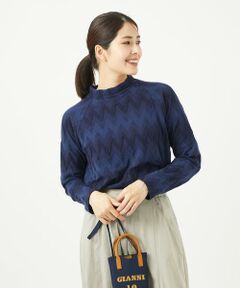 GIANNI LO GIUDICE / ジャンニ・ロ・ジュディチェ カットソー | [洗える・日本製]ヤバネジャガードカットソー