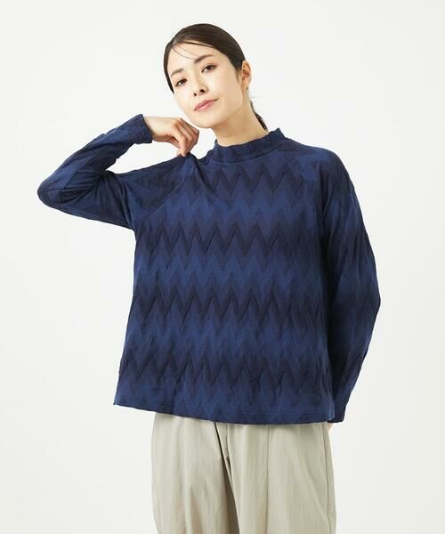 GIANNI LO GIUDICE / ジャンニ・ロ・ジュディチェ カットソー | [洗える・日本製]ヤバネジャガードカットソー | 詳細3