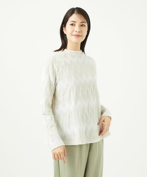 GIANNI LO GIUDICE / ジャンニ・ロ・ジュディチェ カットソー | [洗える・日本製]ヤバネジャガードカットソー | 詳細9