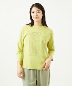 GIANNI LO GIUDICE / ジャンニ・ロ・ジュディチェ カットソー | [洗える・日本製]エココットン七分袖カットソー