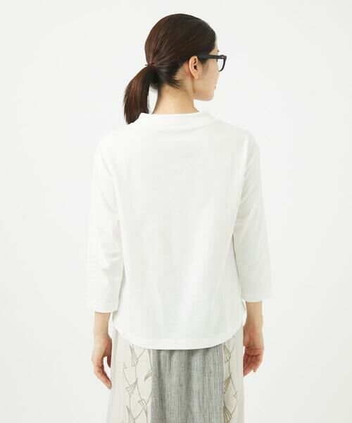 GIANNI LO GIUDICE / ジャンニ・ロ・ジュディチェ カットソー | [洗える・日本製]エココットン七分袖カットソー | 詳細11