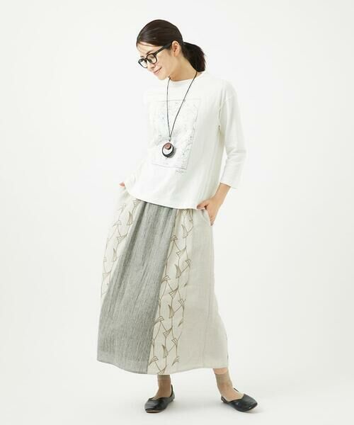 GIANNI LO GIUDICE / ジャンニ・ロ・ジュディチェ カットソー | [洗える・日本製]エココットン七分袖カットソー | 詳細20