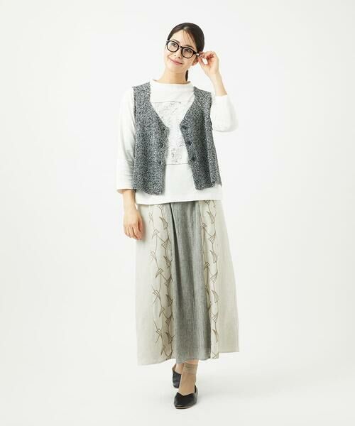 GIANNI LO GIUDICE / ジャンニ・ロ・ジュディチェ カットソー | [洗える・日本製]エココットン七分袖カットソー | 詳細21