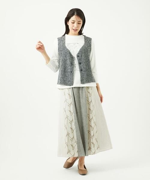 GIANNI LO GIUDICE / ジャンニ・ロ・ジュディチェ カットソー | [洗える・日本製]エココットン七分袖カットソー | 詳細30