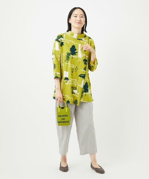 GIANNI LO GIUDICE / ジャンニ・ロ・ジュディチェ カットソー | [洗える・日本製]ドゥードゥルプリントチュニックカットソー | 詳細6