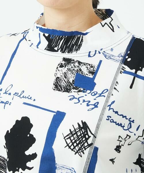 GIANNI LO GIUDICE / ジャンニ・ロ・ジュディチェ カットソー | [洗える・日本製]ドゥードゥルプリントチュニックカットソー | 詳細13