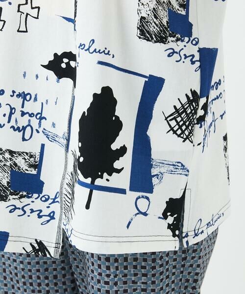 GIANNI LO GIUDICE / ジャンニ・ロ・ジュディチェ カットソー | [洗える・日本製]ドゥードゥルプリントチュニックカットソー | 詳細15