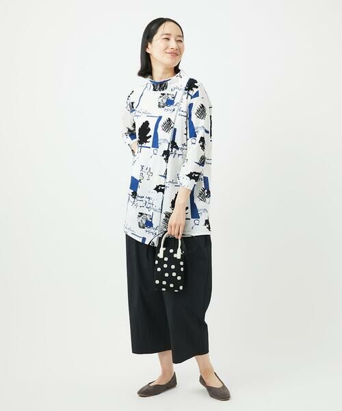 GIANNI LO GIUDICE / ジャンニ・ロ・ジュディチェ カットソー | [洗える・日本製]ドゥードゥルプリントチュニックカットソー | 詳細19