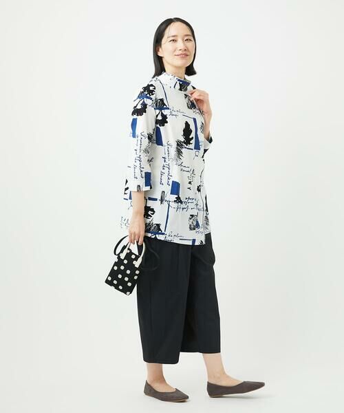 GIANNI LO GIUDICE / ジャンニ・ロ・ジュディチェ カットソー | [洗える・日本製]ドゥードゥルプリントチュニックカットソー | 詳細20