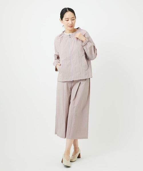 GIANNI LO GIUDICE / ジャンニ・ロ・ジュディチェ その他パンツ | [洗える]ナイロンワッシャータックパンツ | 詳細23