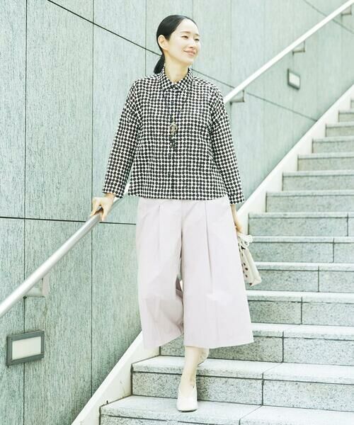 GIANNI LO GIUDICE / ジャンニ・ロ・ジュディチェ その他パンツ | [洗える]ナイロンワッシャータックパンツ | 詳細24