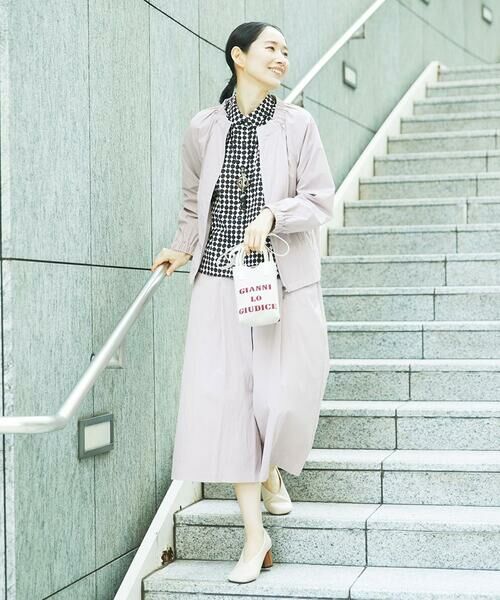 GIANNI LO GIUDICE / ジャンニ・ロ・ジュディチェ その他パンツ | [洗える]ナイロンワッシャータックパンツ | 詳細25