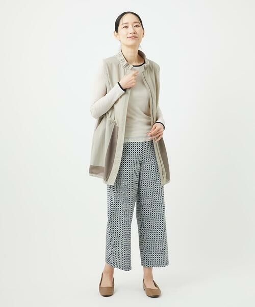 GIANNI LO GIUDICE / ジャンニ・ロ・ジュディチェ その他パンツ | [洗える・リバーシブル]裏コットンプリントパンツ | 詳細1