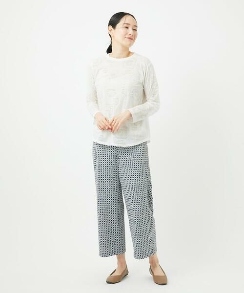 GIANNI LO GIUDICE / ジャンニ・ロ・ジュディチェ その他パンツ | [洗える・リバーシブル]裏コットンプリントパンツ | 詳細3