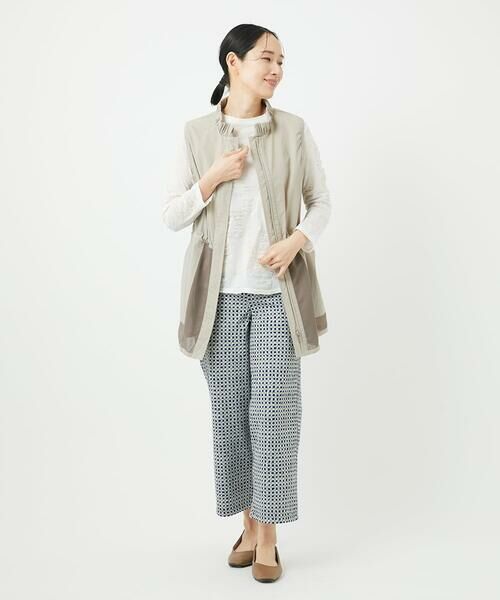 GIANNI LO GIUDICE / ジャンニ・ロ・ジュディチェ その他パンツ | [洗える・リバーシブル]裏コットンプリントパンツ | 詳細4