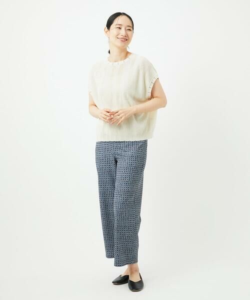 GIANNI LO GIUDICE / ジャンニ・ロ・ジュディチェ その他パンツ | [洗える・リバーシブル]裏コットンプリントパンツ | 詳細24