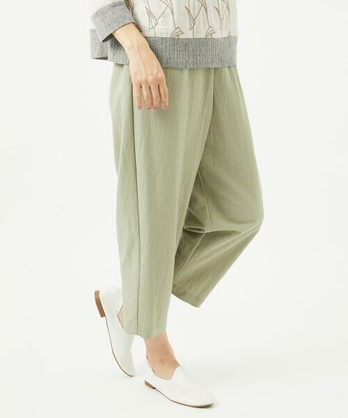 GIANNI LO GIUDICE / ジャンニ・ロ・ジュディチェ その他パンツ | [洗える・日本製]ナチュラルスムースパンツ | 詳細1