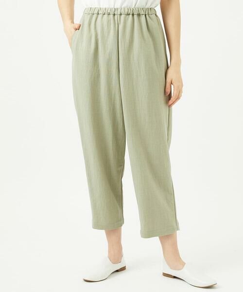 GIANNI LO GIUDICE / ジャンニ・ロ・ジュディチェ その他パンツ | [洗える・日本製]ナチュラルスムースパンツ | 詳細2