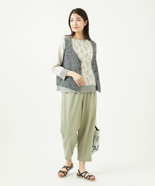 GIANNI LO GIUDICE / ジャンニ・ロ・ジュディチェ その他パンツ | [洗える・日本製]ナチュラルスムースパンツ | 詳細29