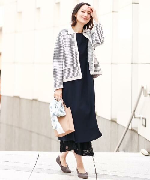 GIANNI LO GIUDICE / ジャンニ・ロ・ジュディチェ セットアップ | ラグランジェコードニットジャケット | 詳細2