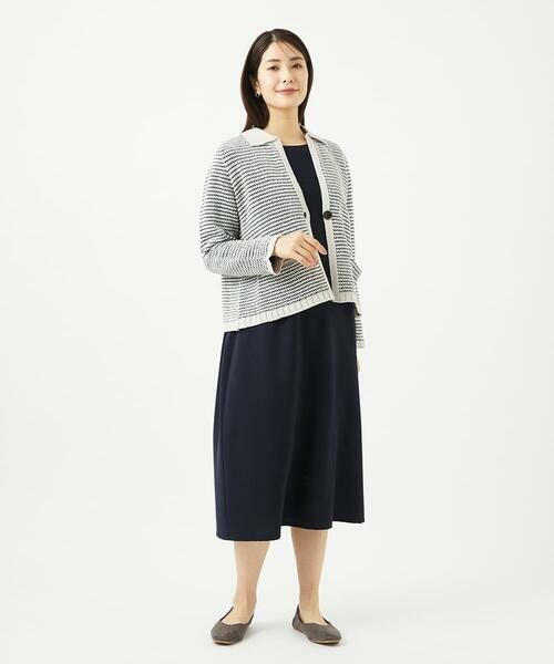 GIANNI LO GIUDICE / ジャンニ・ロ・ジュディチェ セットアップ | ラグランジェコードニットジャケット | 詳細21