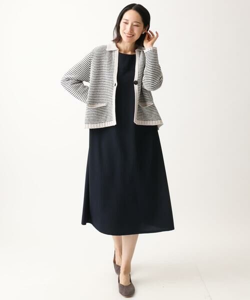 GIANNI LO GIUDICE / ジャンニ・ロ・ジュディチェ セットアップ | ラグランジェコードニットジャケット | 詳細3