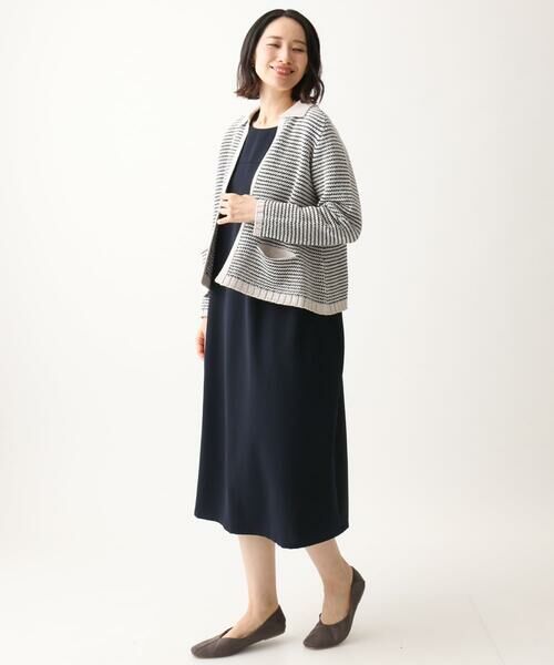 GIANNI LO GIUDICE / ジャンニ・ロ・ジュディチェ セットアップ | ラグランジェコードニットジャケット | 詳細4