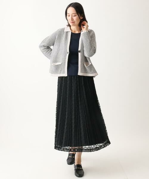 GIANNI LO GIUDICE / ジャンニ・ロ・ジュディチェ セットアップ | ラグランジェコードニットジャケット | 詳細7