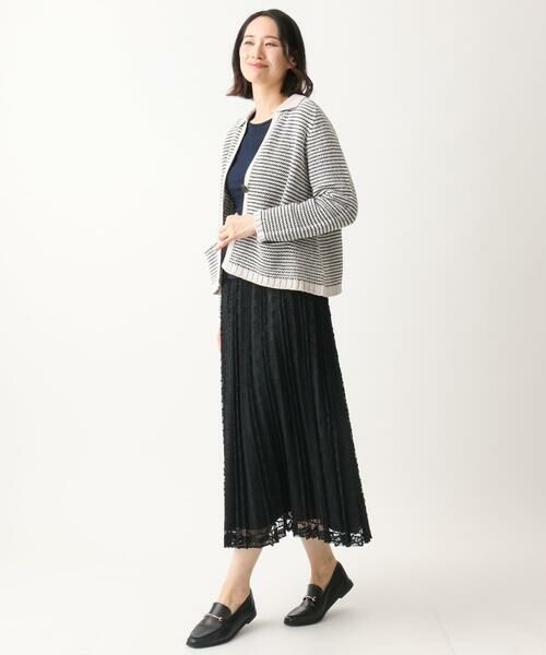 GIANNI LO GIUDICE / ジャンニ・ロ・ジュディチェ セットアップ | ラグランジェコードニットジャケット | 詳細8