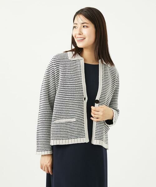 GIANNI LO GIUDICE / ジャンニ・ロ・ジュディチェ セットアップ | ラグランジェコードニットジャケット | 詳細9