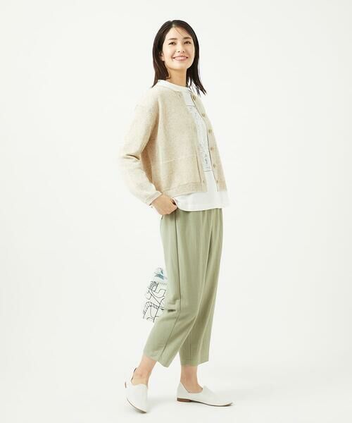 GIANNI LO GIUDICE / ジャンニ・ロ・ジュディチェ カーディガン・ボレロ | リネン杢ニットカーディガン | 詳細16