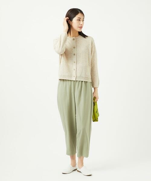 GIANNI LO GIUDICE / ジャンニ・ロ・ジュディチェ カーディガン・ボレロ | リネン杢ニットカーディガン | 詳細17
