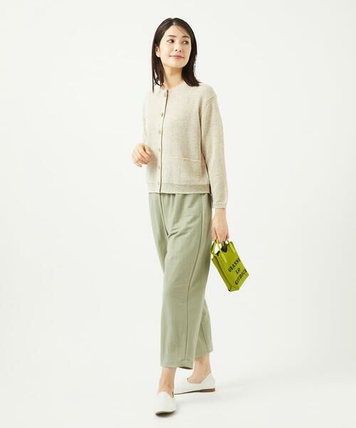 GIANNI LO GIUDICE / ジャンニ・ロ・ジュディチェ カーディガン・ボレロ | リネン杢ニットカーディガン | 詳細18