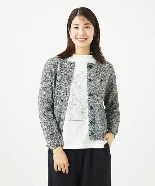 GIANNI LO GIUDICE / ジャンニ・ロ・ジュディチェ カーディガン・ボレロ | リネン杢ニットカーディガン | 詳細22