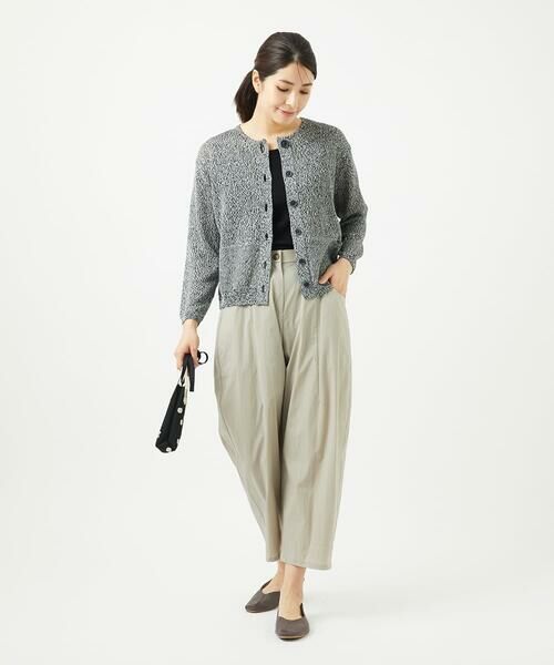 GIANNI LO GIUDICE / ジャンニ・ロ・ジュディチェ カーディガン・ボレロ | リネン杢ニットカーディガン | 詳細25
