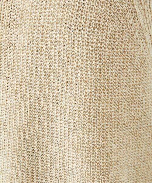 GIANNI LO GIUDICE / ジャンニ・ロ・ジュディチェ ベスト | リネン杢ニットベスト | 詳細13