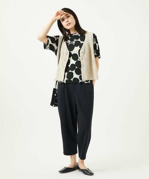 GIANNI LO GIUDICE / ジャンニ・ロ・ジュディチェ ベスト | リネン杢ニットベスト | 詳細16