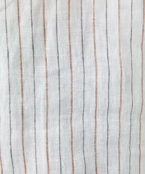 GIANNI LO GIUDICE / ジャンニ・ロ・ジュディチェ シャツ・ブラウス | [洗える]リネンストライプシャツブラウス | 詳細10