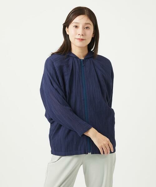 GIANNI LO GIUDICE / ジャンニ・ロ・ジュディチェ カーディガン・ボレロ | [洗える]コットン楊柳ラグランスリーブフーディー | 詳細7