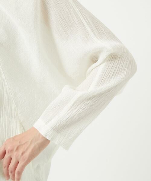 GIANNI LO GIUDICE / ジャンニ・ロ・ジュディチェ カーディガン・ボレロ | [洗える]コットン楊柳ラグランスリーブフーディー | 詳細28