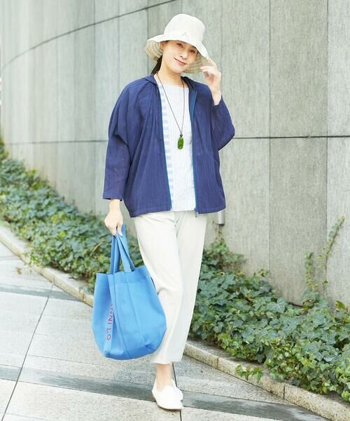 GIANNI LO GIUDICE / ジャンニ・ロ・ジュディチェ シャツ・ブラウス | [洗える]シャーリングストライプブラウス | 詳細20