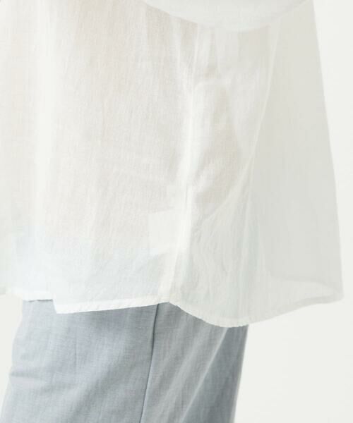 GIANNI LO GIUDICE / ジャンニ・ロ・ジュディチェ シャツ・ブラウス | [洗える]コットンガーゼ刺繍ブラウス | 詳細10