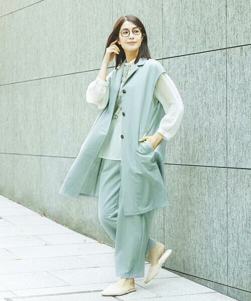 GIANNI LO GIUDICE / ジャンニ・ロ・ジュディチェ シャツ・ブラウス | [洗える]コットンガーゼ刺繍ブラウス | 詳細15