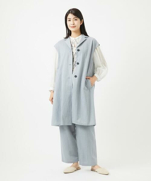 GIANNI LO GIUDICE / ジャンニ・ロ・ジュディチェ シャツ・ブラウス | [洗える]コットンガーゼ刺繍ブラウス | 詳細18