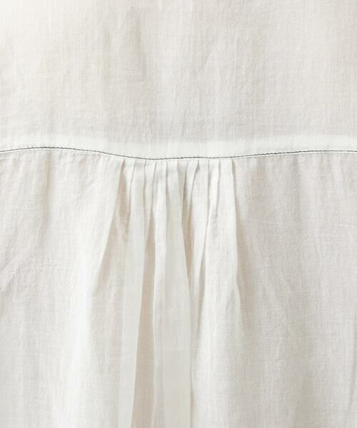 GIANNI LO GIUDICE / ジャンニ・ロ・ジュディチェ シャツ・ブラウス | [洗える]コットンガーゼ刺繍ブラウス | 詳細7