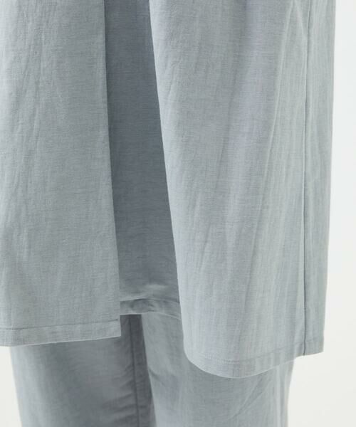 GIANNI LO GIUDICE / ジャンニ・ロ・ジュディチェ セットアップ | [洗える]コットンナイロンカノコ編みロングジレ | 詳細14
