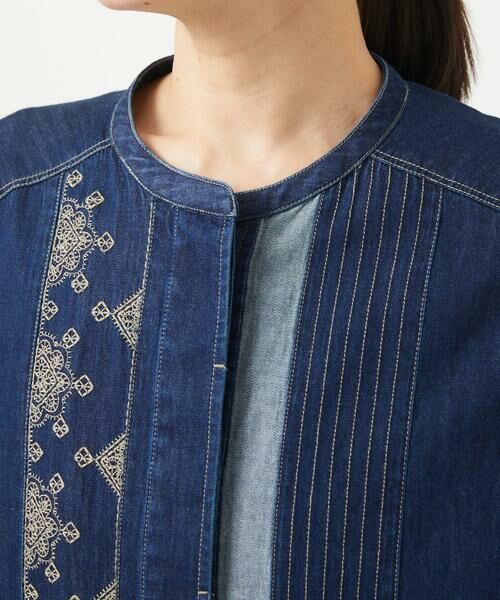 GIANNI LO GIUDICE / ジャンニ・ロ・ジュディチェ ロング・マキシ丈ワンピース | [洗える]コットンデニムワンピース | 詳細10