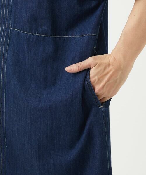 GIANNI LO GIUDICE / ジャンニ・ロ・ジュディチェ ロング・マキシ丈ワンピース | [洗える]コットンデニムワンピース | 詳細12