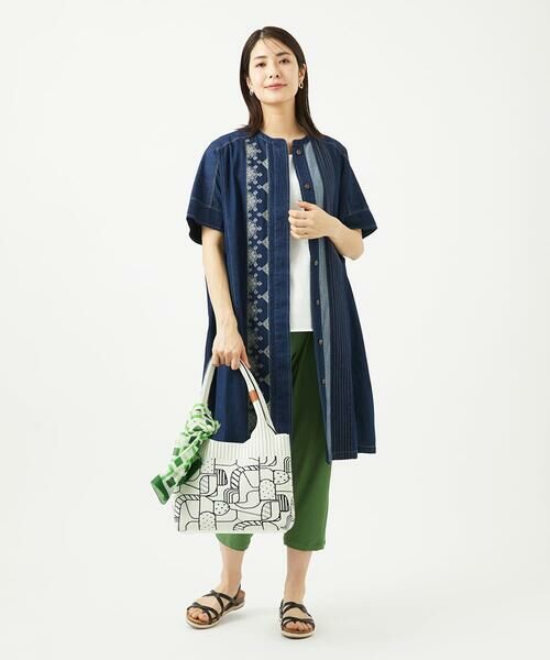 GIANNI LO GIUDICE / ジャンニ・ロ・ジュディチェ ロング・マキシ丈ワンピース | [洗える]コットンデニムワンピース | 詳細24