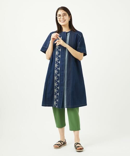 GIANNI LO GIUDICE / ジャンニ・ロ・ジュディチェ ロング・マキシ丈ワンピース | [洗える]コットンデニムワンピース | 詳細26